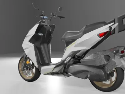 SYM DRT BT  Low-poly 3D model