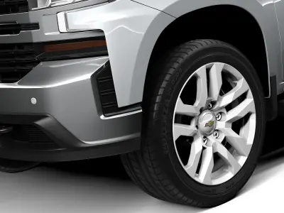 Chevrolet SIlverado 1500 LT 2019 3D model