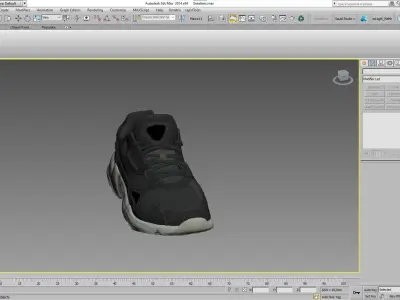 Sneakers Low-poly 3D model
