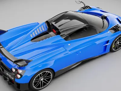 Pagani Huayra Roadster 2020 3D model