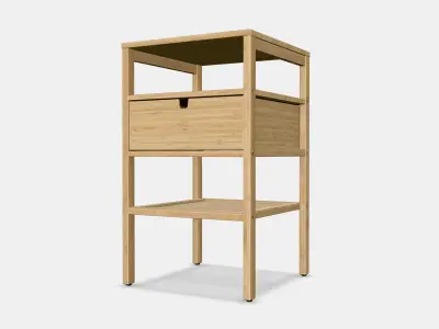 NORDKISA Bedside table 3D model