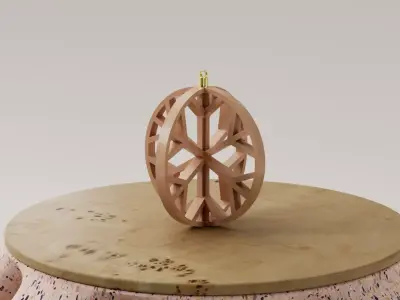 Bola de Navidad Decorativa 3D print model