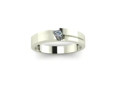 men ring ready to print 3D print model