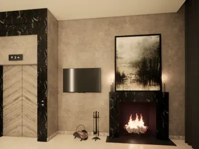 Villa Interior Design 3D model