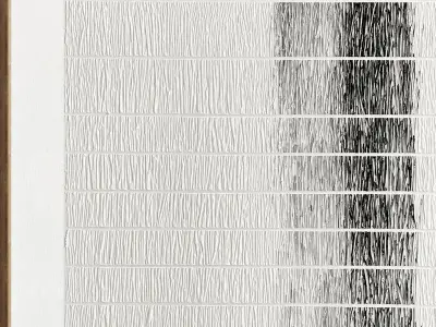 Plaster Two Photo Frame 461 Low-poly 3D model