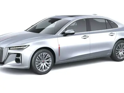 Hongqi H5 2026 3D model