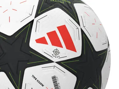 adidas ball champions league 3D model
