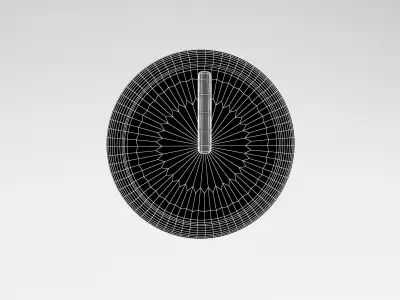 Twelve O Clock Low-poly 3D model