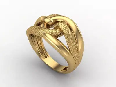 Women Plain Ring STL Models Womens Ring 3dmodels 3D print model 3D print model 5
