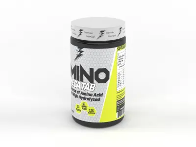 Protein Powder 3D model