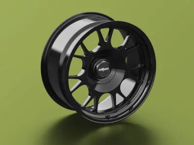 Rotiform TUF-R Option 3 Rim 3D Model 3D model