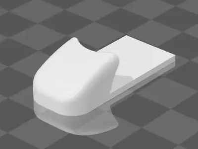 Mouse accessories - Curve  Model 3D print model