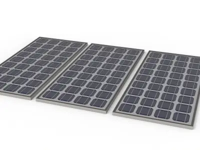 Solar Plate 3D model