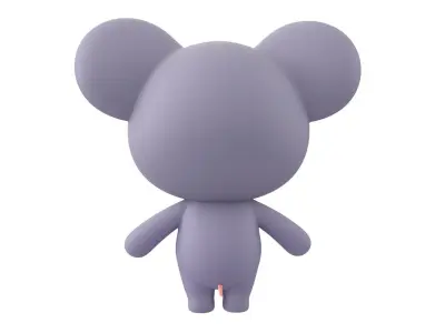 Character324 Rigged Mouse 3D model