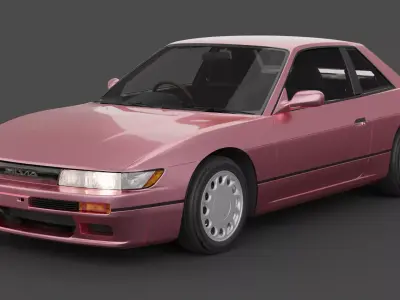 NISSAN Silvia s13 origin 3D model