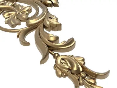  decorative pattern ready for 3D printing 3D print model