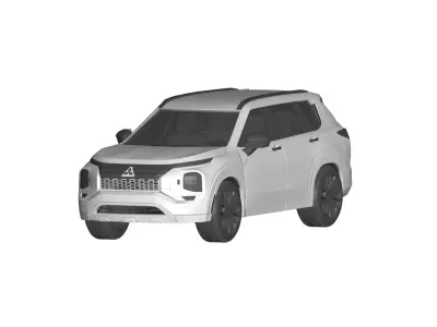 Mitsubishi Outlander  3D model