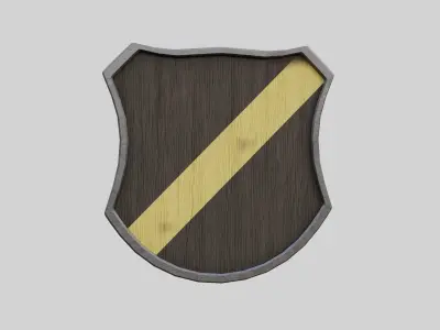 Coat Of Arms Collection 3 Low-poly 3D model
