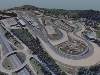 Estoril Racing Circuit 3D model