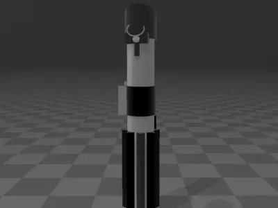 vaders saber  Free low-poly 3D model