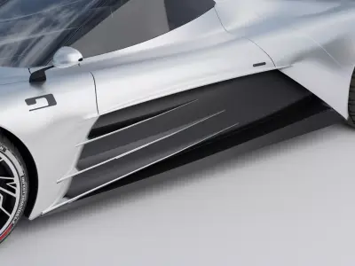 Hyper car  3D model