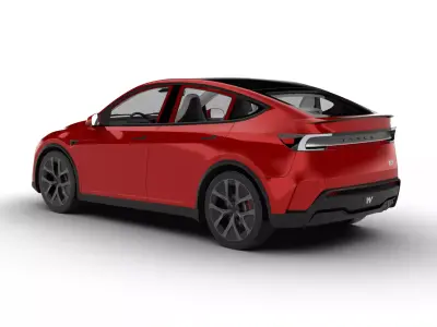 Tesla Model Y Perfomance 2026 HQ 3d model 3D model