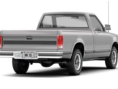 GENERIC PICKUP TRUCK 28 3D model