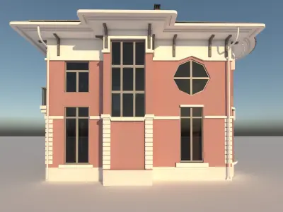 Family House 3D model