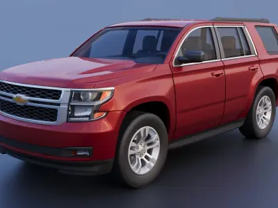 Chevrolet Tahoe 2015  3D print model