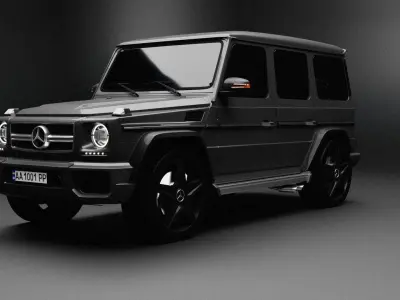 Mercedes-Benz G-Class W463 G65 FOR SUBDIV Low-poly 3D model