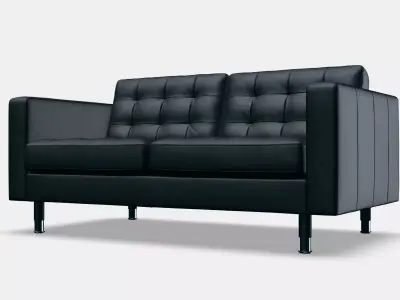 LANDSKRONA Two-seat sofa 1 Low-poly 3D model