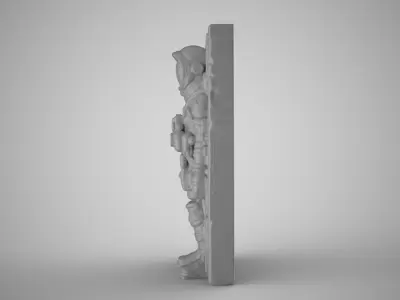 Astronot Gate Bibelot 3D print model