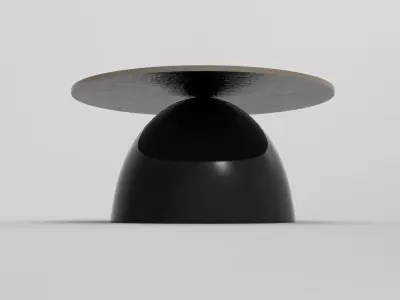 Gofi Side Table Low-poly 3D model