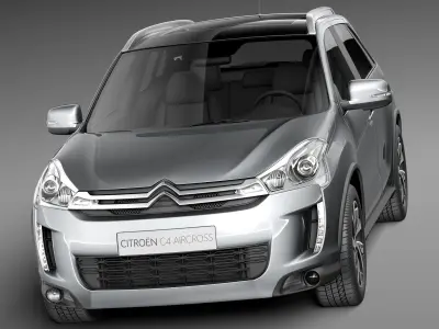 Citroen C4 Aircross 2013 3D model
