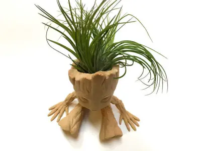 Vase Baby Groot 3D print model