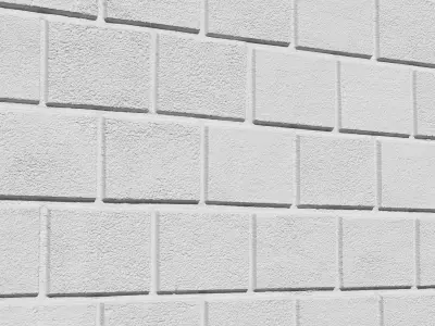 Ultra realistic Brick wall 3D model
