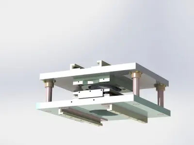 -Flying-  stamping die 3D model