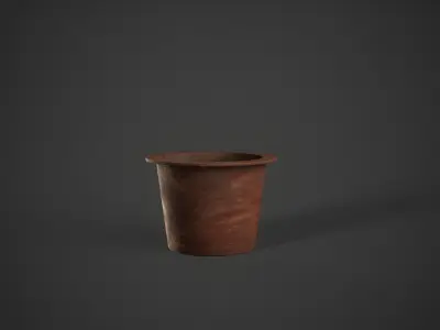 Planters Low-poly 3D model