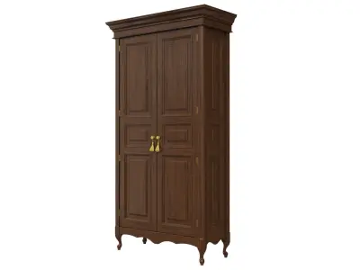 classic cabinet  01 04 3D model