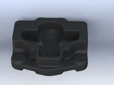 MAN BRAKE CALIPER 81 50804 6088 COVER 3D REVERSE ENGINEERING 3D print model