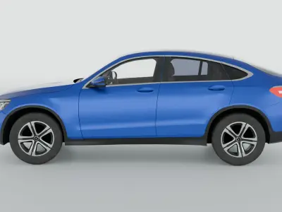 Mercedes-Benz GLC Coupe 2020 3d model 3D model