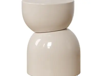 Round Side Table Gigi 3D model