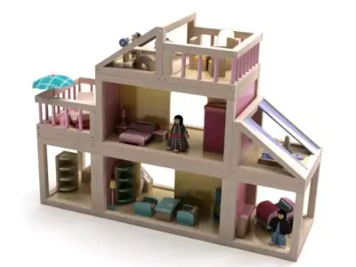 Creative Dollhouse 3D model