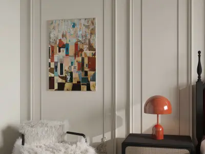  Bedroom interior 63 3D model