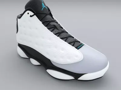 Air Jordan 13 Retro 3D model