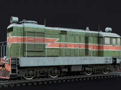 Ganz DVM-4 Low-poly 3D model