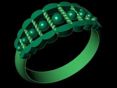 Rings  3D print model