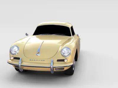 Porsche 356 Pack 3D model