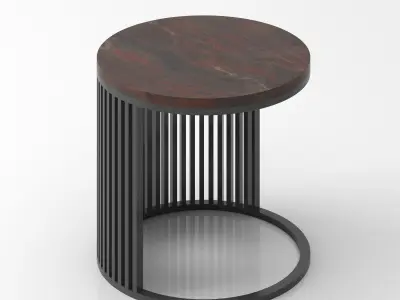 Modern Coffee Table Low-poly 3D model