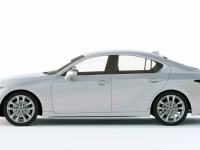 Lexus IS F Sport 2021 3D model